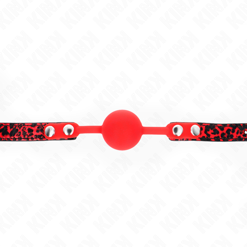 KINK - SILICONE BALL 4 CM GAG MODEL 2 60 x 2 CM - Amore24
