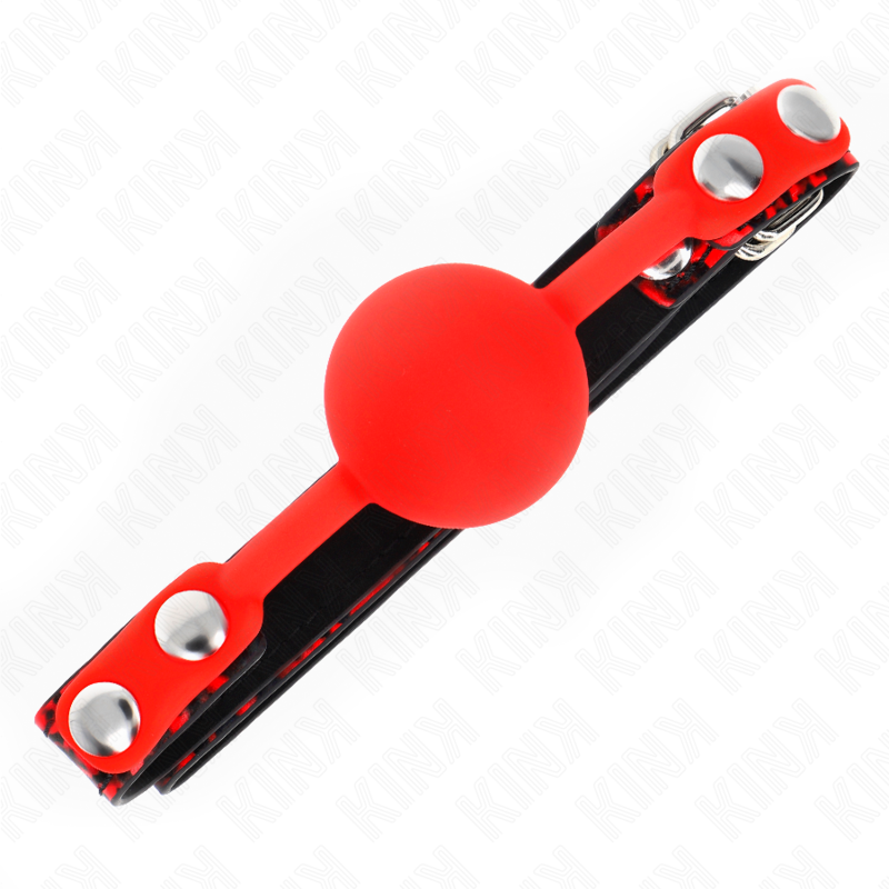 KINK - SILICONE BALL 4 CM GAG MODEL 2 60 x 2 CM - Amore24