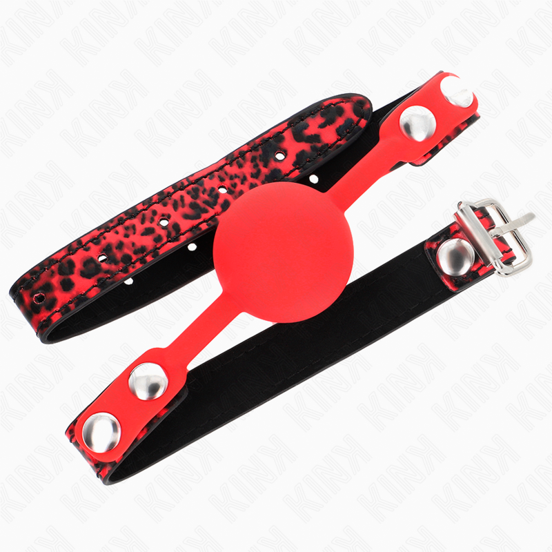 KINK - SILICONE BALL 4 CM GAG MODEL 2 60 x 2 CM - Amore24