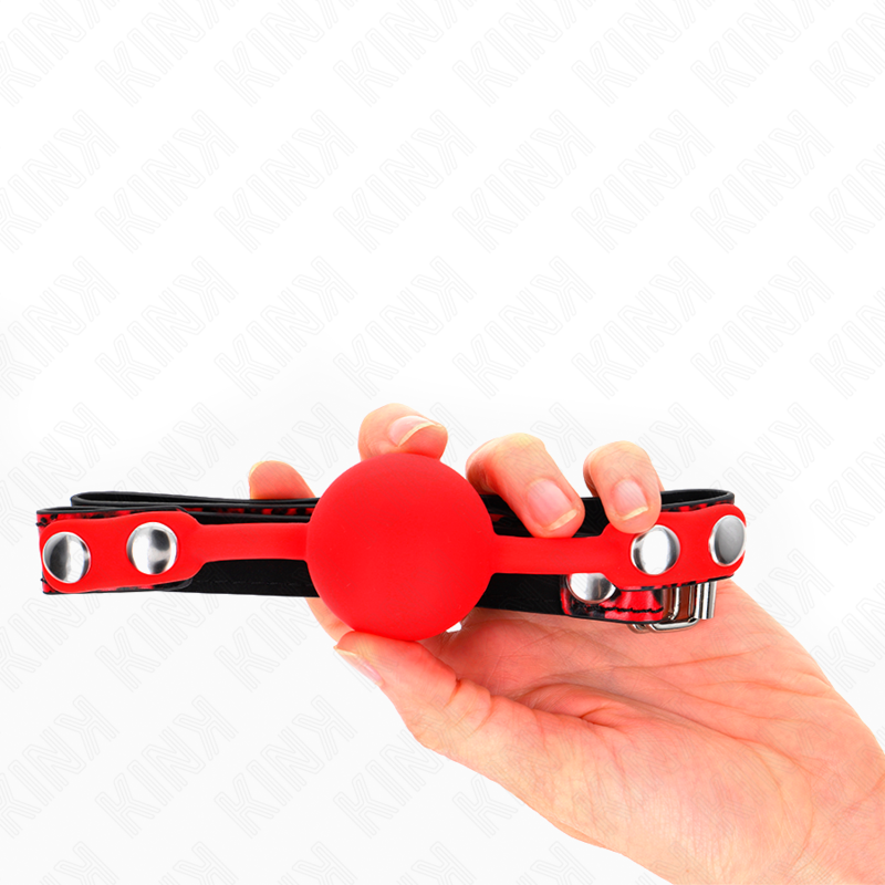 KINK - SILICONE BALL 4 CM GAG MODEL 2 60 x 2 CM - Amore24