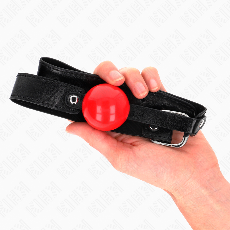 KINK - SOFT TPE BALL 4 CM GAG MODEL 1 66 x 2.5 CM ADJUSTABLE 41-61 CM - Amore24