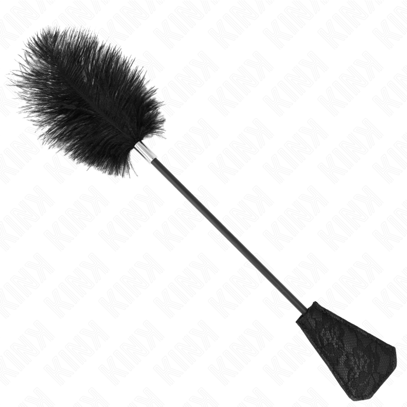 KINK - OSTRICH FEATHERS FOR TICKLE WITH LACE PALLET 56 CM - Amore24
