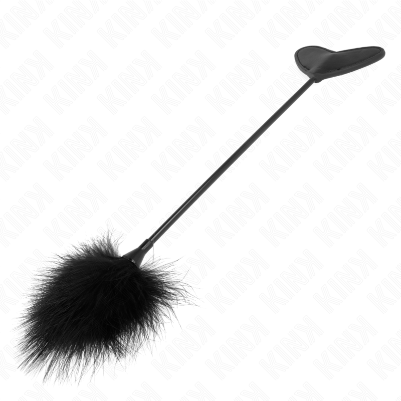 KINK - TICKLE FEATHERS WITH HEART PADDLE 31 CM - Amore24