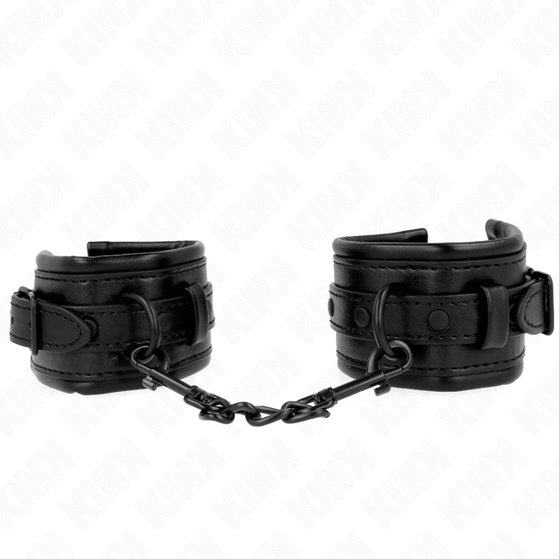 KINK - WRIST RESTRAINTS BLACK ADJUSTABLE 20-30 CM X 6 CM - Amore24