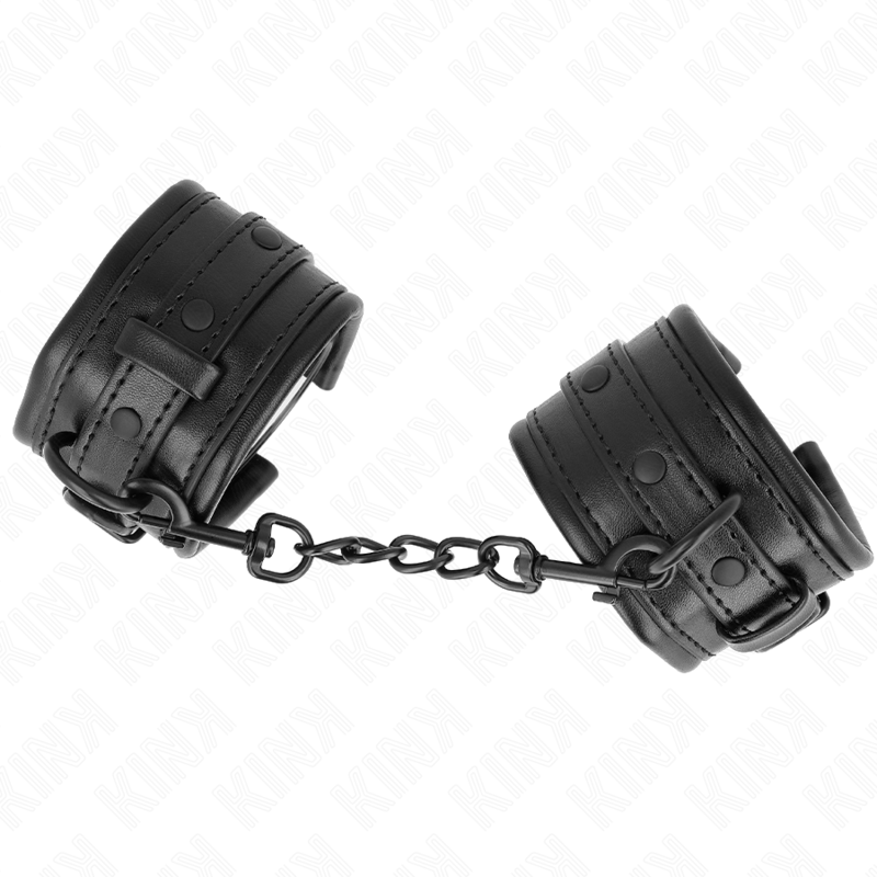 KINK - WRIST RESTRAINTS BLACK ADJUSTABLE 20-30 CM X 6 CM - Amore24