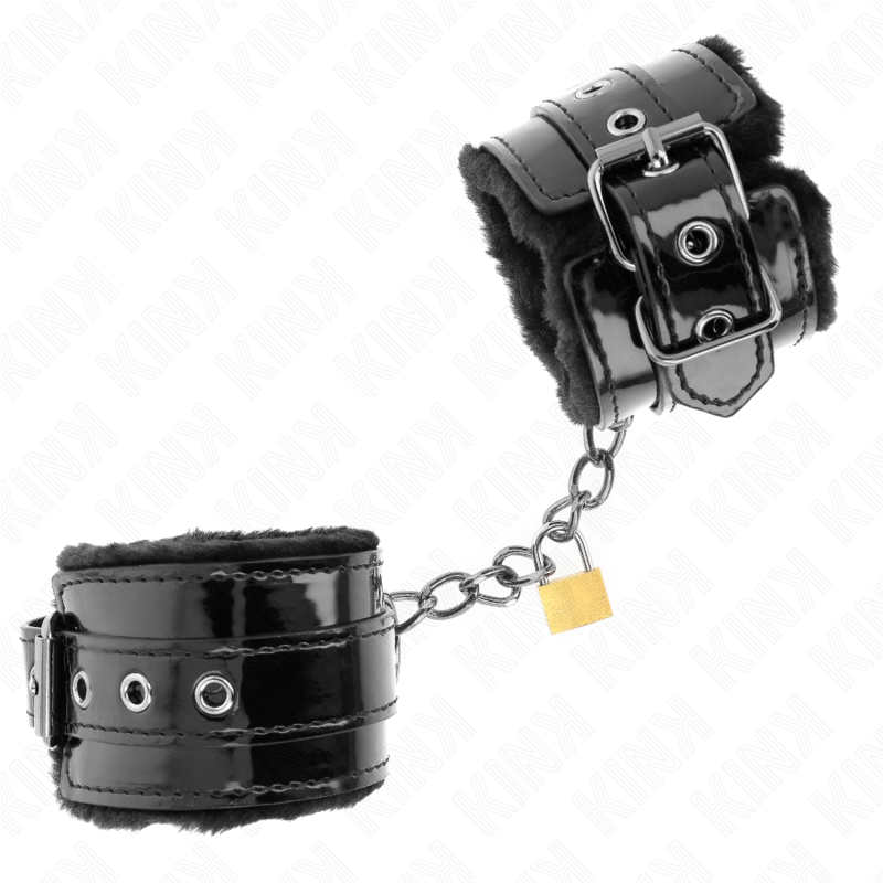 KINK - LIGHT WRIST RESTRAINTS WITH A COPPER LOCK ADJUSABLE 17-29 CM X 5.5 CM - Amore24