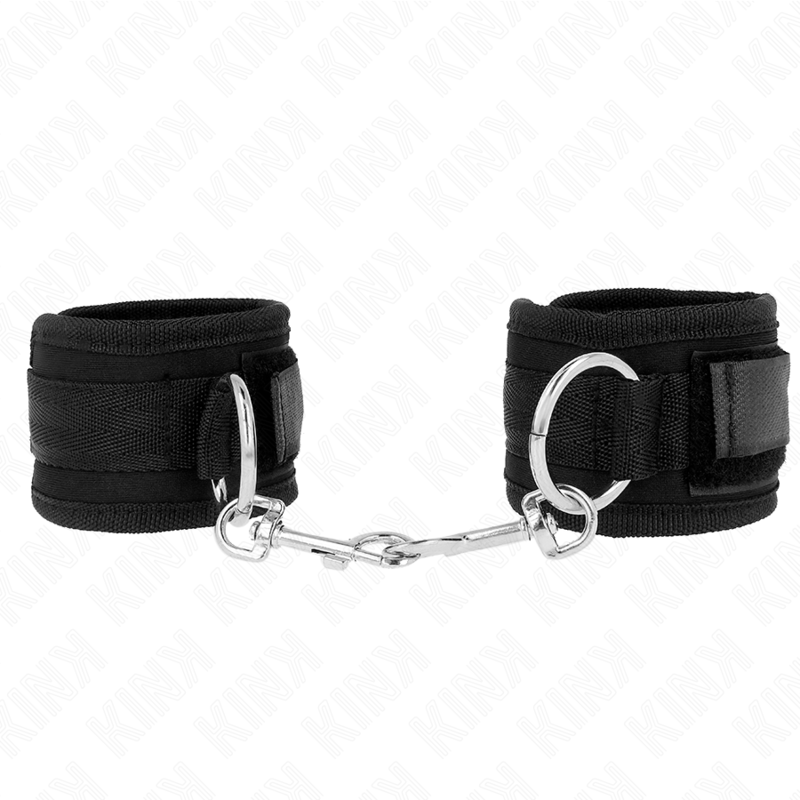 KINK - WRIST RESTRAINTS BLACK ADJUSTABLE 18-35 CM X 6 CM - Amore24