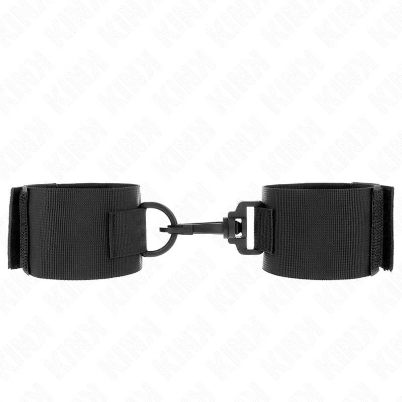 KINK - NYLON WRIST RESTRAINTS BLACK - Amore24