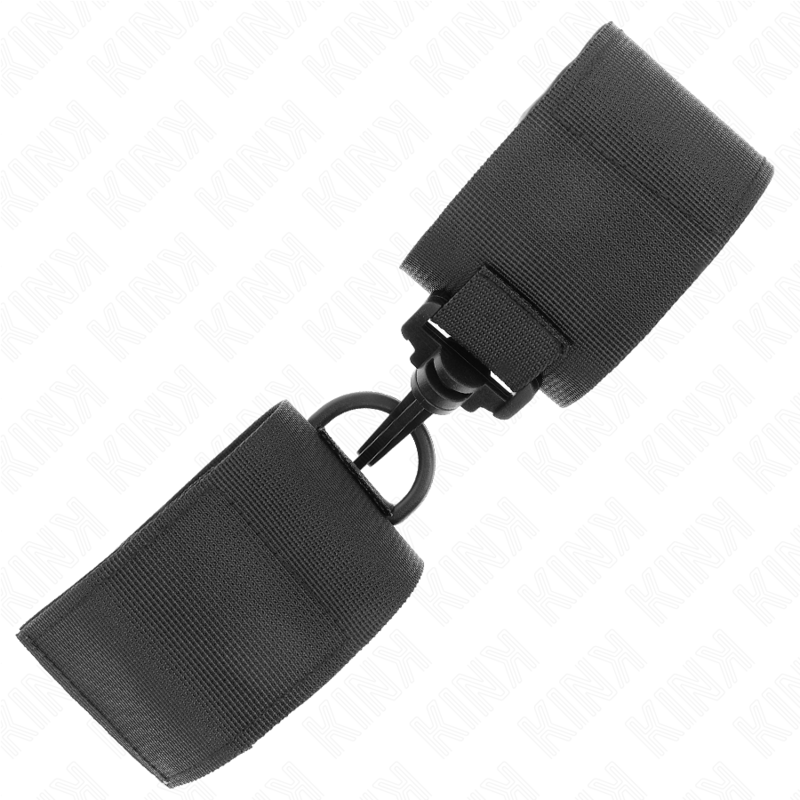 KINK - NYLON WRIST RESTRAINTS BLACK - Amore24