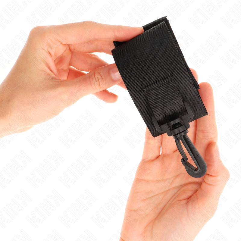 KINK - NYLON WRIST RESTRAINTS BLACK - Amore24