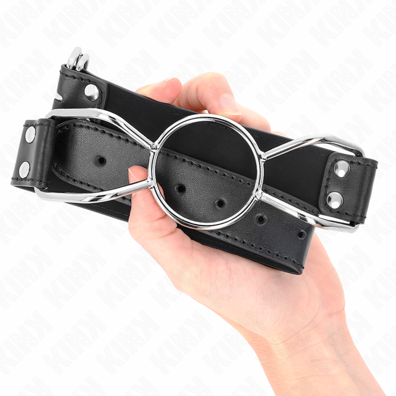 KINK - SPIDER MOUTH GAG 60 X 3 CM SIZE L 5 CM - Amore24
