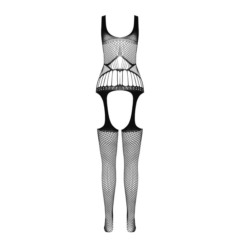 PASSION - BS 106 BODYSTOCKING BLACK ONE SIZE - Amore24