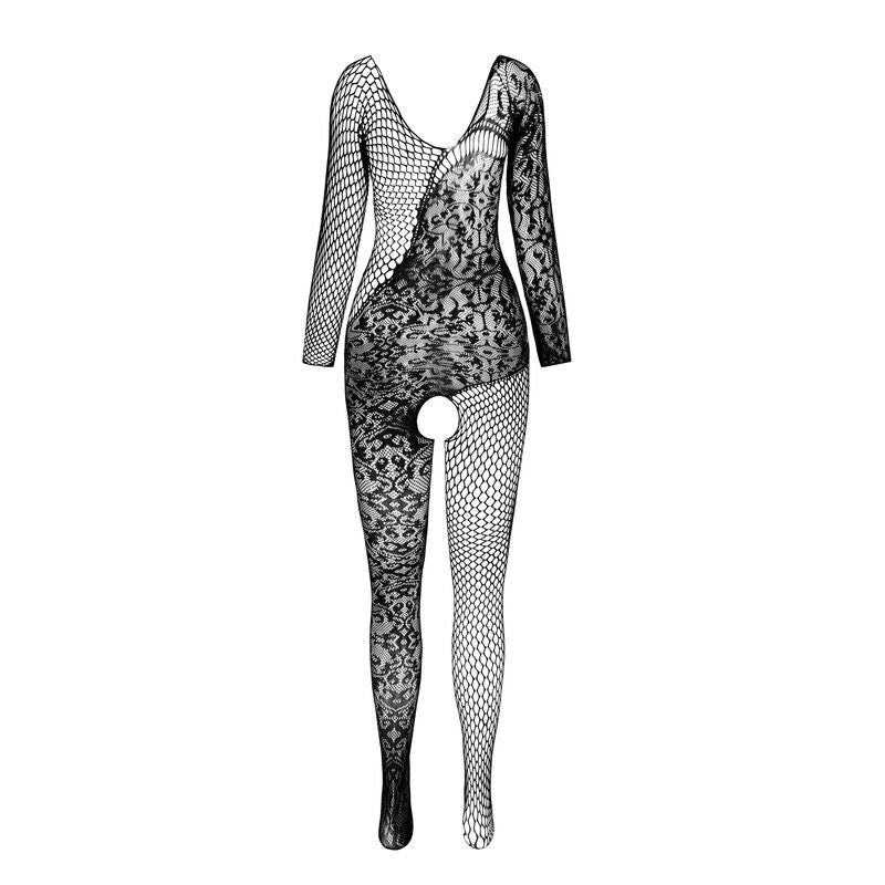 PASSION - BS 107 BODYSTOCKING RED ONE SIZE - Amore24