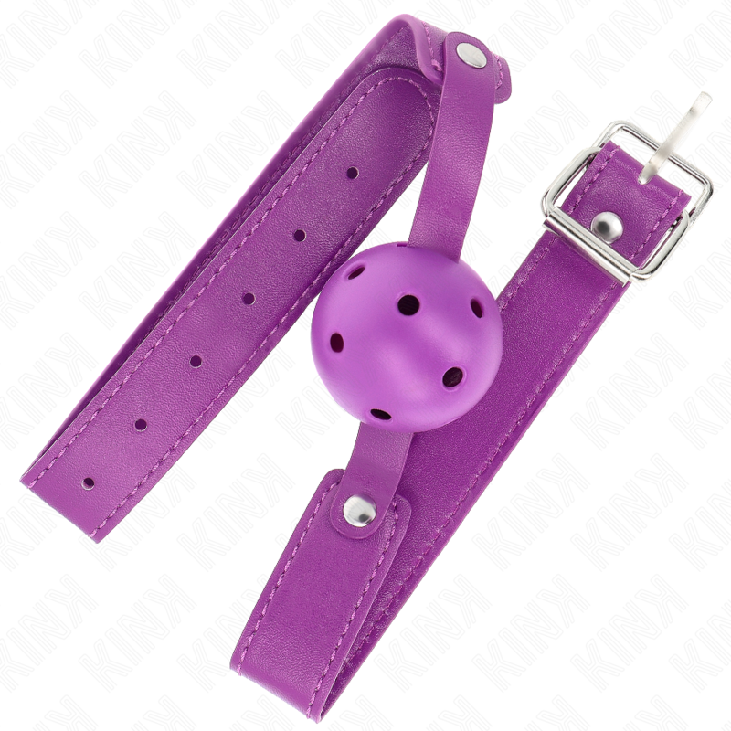 KINK - PURPLE BREATHABLE BALL 4.5 CMGAG 65 x 2.5 CM - Amore24