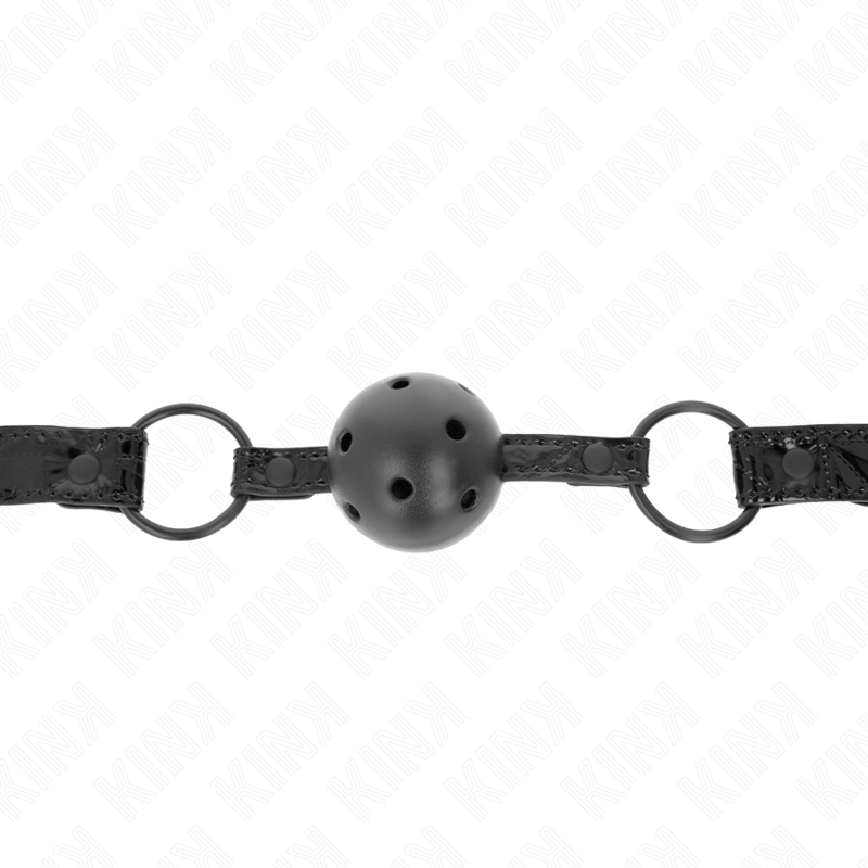 KINK - DIAMOND PATTERN BALL 4.5 CM GAG MODEL 3 64.5 CM ADJUSTABLE 42-60 CM - Amore24
