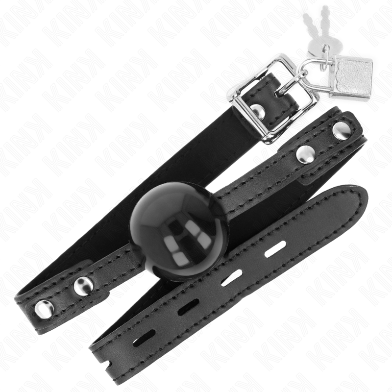 KINK - SOFT TPE BALL 4 CM GAG MODEL 3 60 x 2 CM ADJUSTABLE 37-52 CM - Amore24