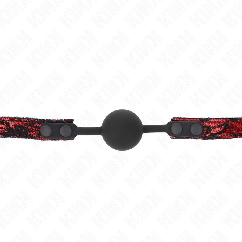 KINK - SCANDAL SILICONE BALL 4 CM GAG MODEL 1 65 x 2 CM - Amore24