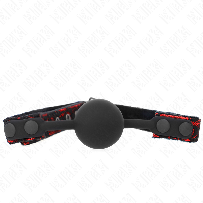 KINK - SCANDAL SILICONE BALL 4 CM GAG MODEL 1 65 x 2 CM - Amore24