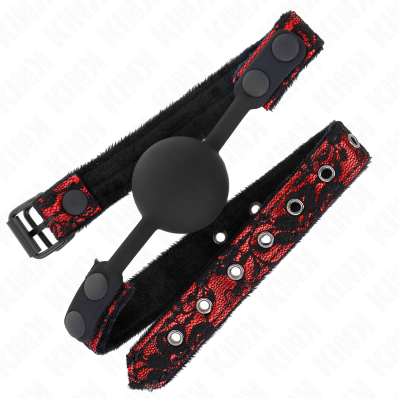 KINK - SCANDAL SILICONE BALL 4 CM GAG MODEL 1 65 x 2 CM - Amore24