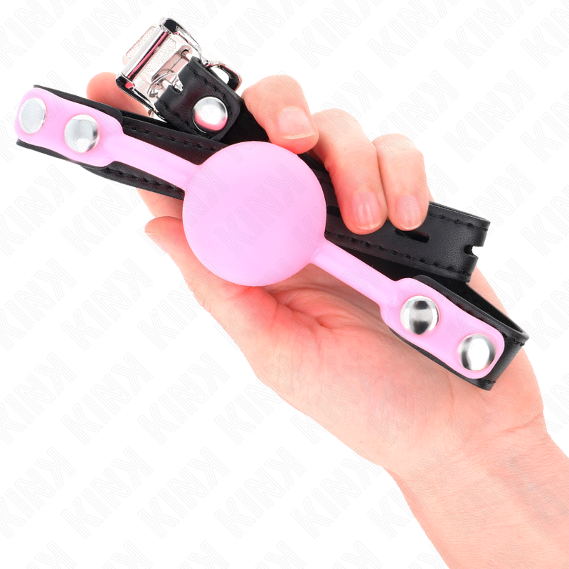 KINK - LUMINOUS SILICONE BALL 4 CM GAG 60 x 2 CM - Amore24