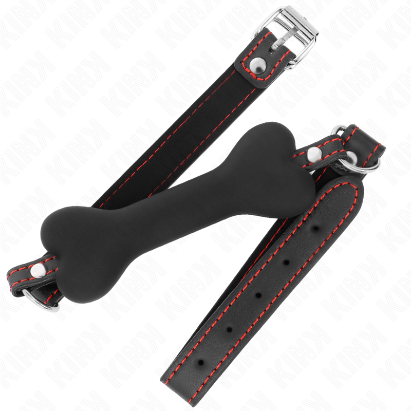 KINK - BLACK BONE 12 CM GAG 63 x 2 CM - Amore24