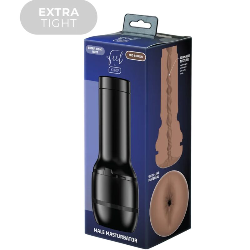 KIIROO - FEEL STROKER EXTRA TIGHT BUTT MID BROWN - Amore24