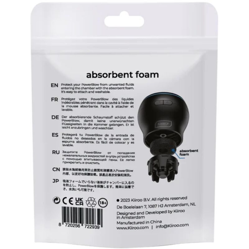 KIIROO - POWER BLOW ABSORBENT FOAM 5 PACK - Amore24