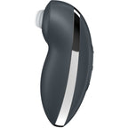 SATISFYER - TAP & CLIMAX 2 VIBRATOR & STIMULATOR GREY - Amore24