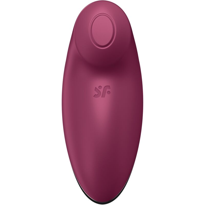 SATISFYER - TAP & CLIMAX 2 VIBRATOR & STIMULATOR RED - Amore24