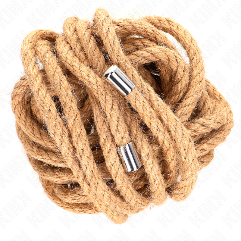 KINK - HEMP ROPE WITH METAL HEAD 5 METER - Amore24