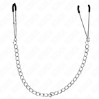KINK - THIN NIPPLE CLAMPS WITH THICK CHAIN 30 CM - Amore24