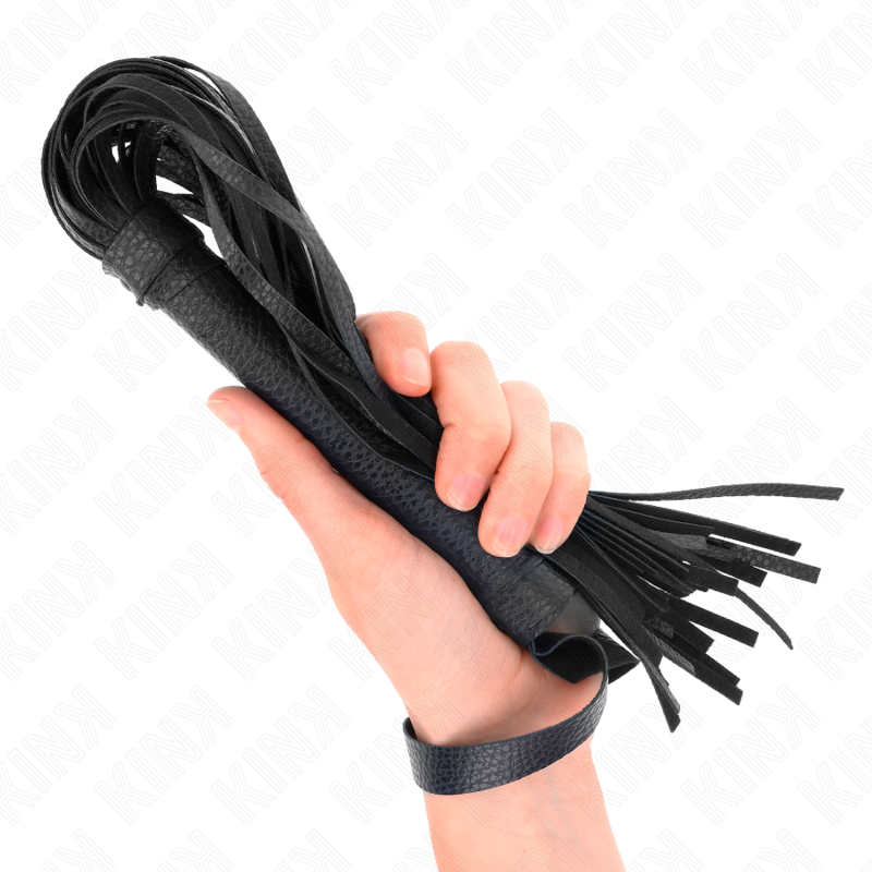 KINK - DARK BLUE BEAD WHIP 43.5 CM - Amore24