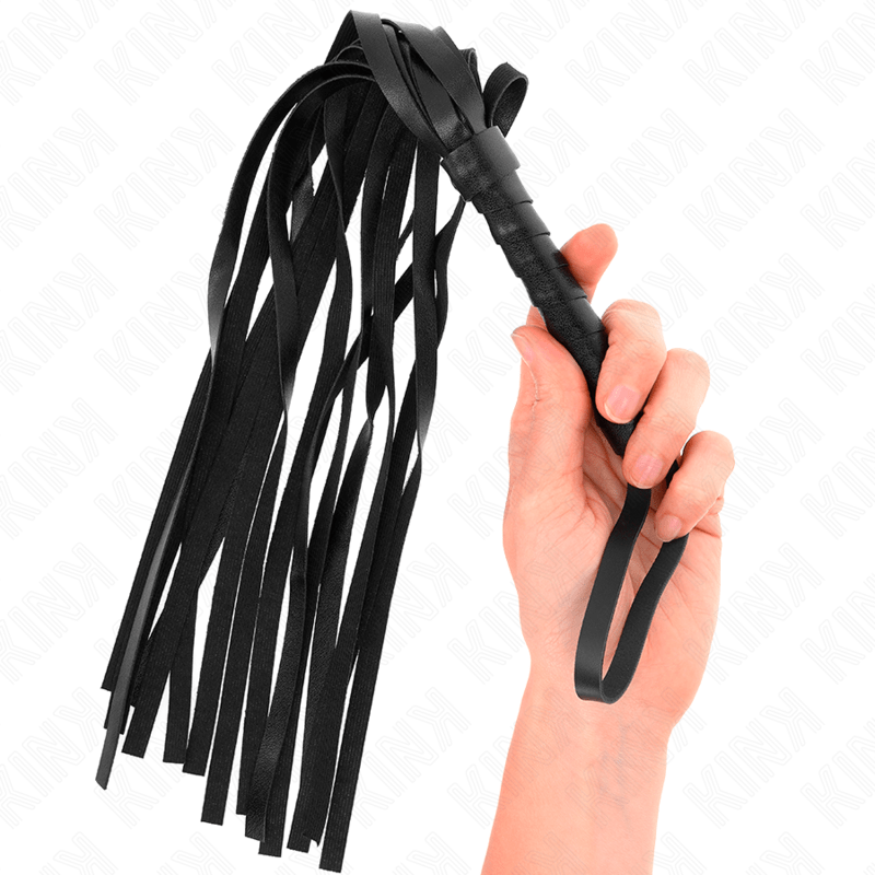 KINK - SIMPLE BLACK WHIP 45 CM - Amore24