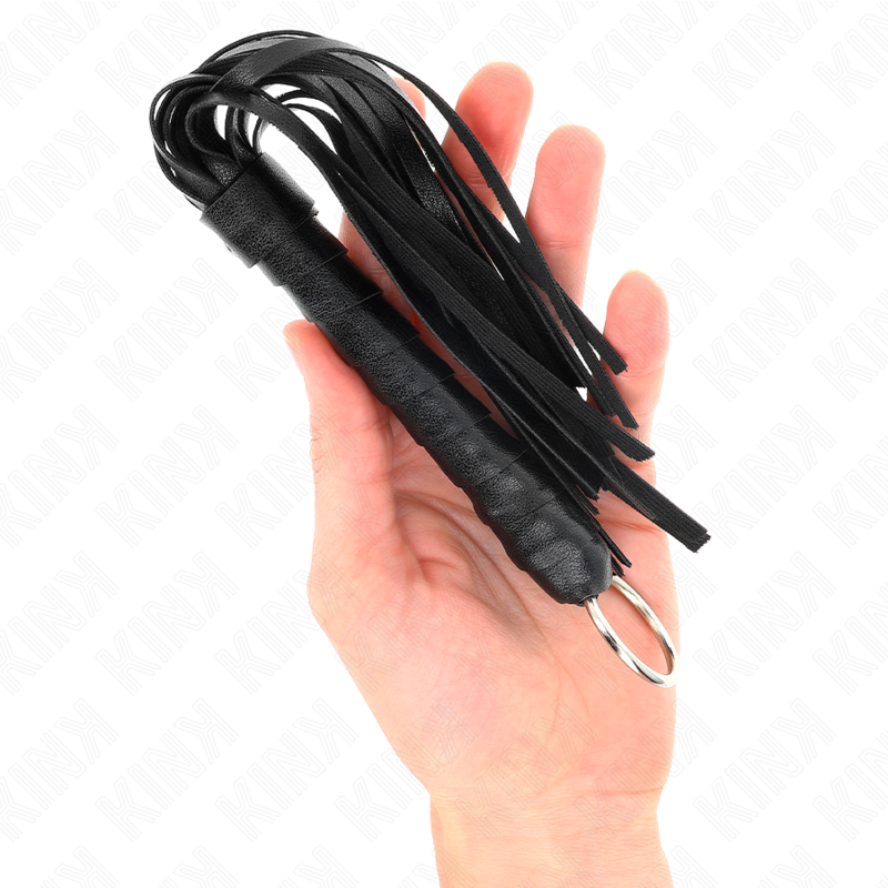 KINK - SIMPLE MINI BLACK WHIP 28 CM - Amore24