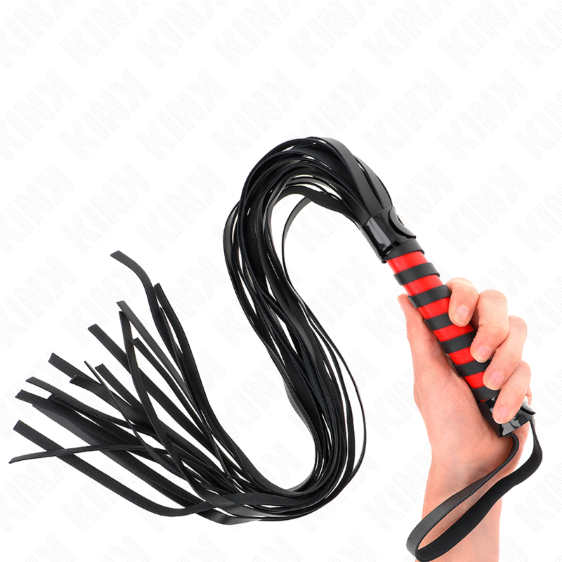 KINK - LONG STRIPED WHIP 70 CM - Amore24
