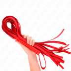 KINK - RED SHORT HANDLE LONG TAIL WHIP 70 CM - Amore24