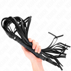 KINK - NEGRO SHORT HANDLE LONG TAIL WHIP 70 CM - Amore24