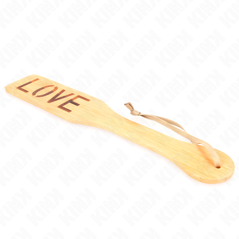 KINK - BAMBOO PALETTE WORD LOVE 32 X 5.5 CM - Amore24
