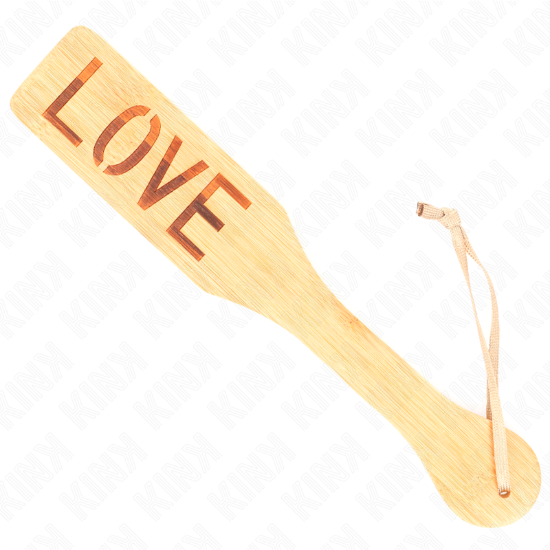 KINK - BAMBOO PALETTE WORD LOVE 32 X 5.5 CM - Amore24