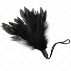 KINK - TICKLE FEATHERS WITH ROPE HANDLE PLASTIC BASE 15 CM - Amore24