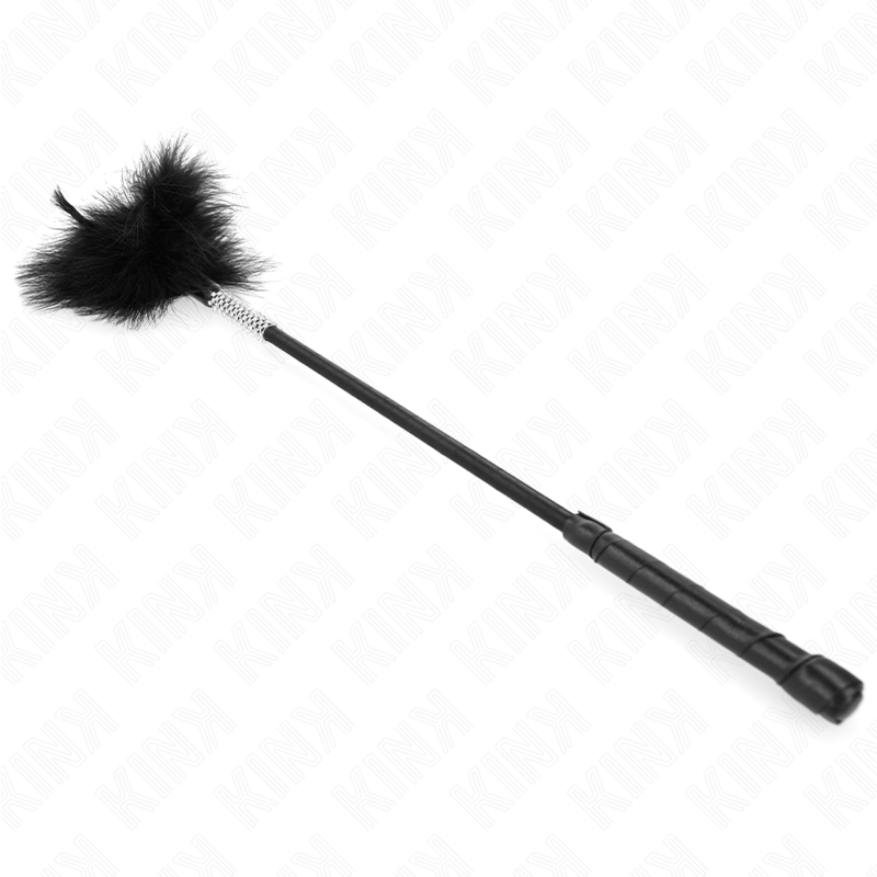 KINK - TICKLE FEATHERS WITH RHINESTONE HANDLE 50 CM - Amore24