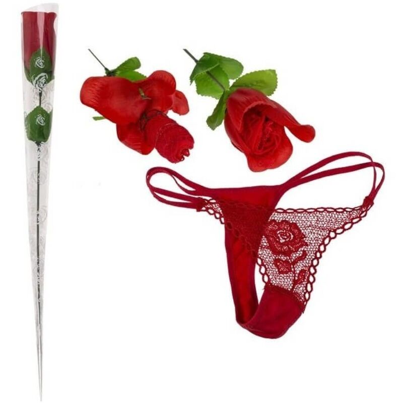 DIABLO PICANTE - ROSE CONVERTIBLE INTO THONG - Amore24