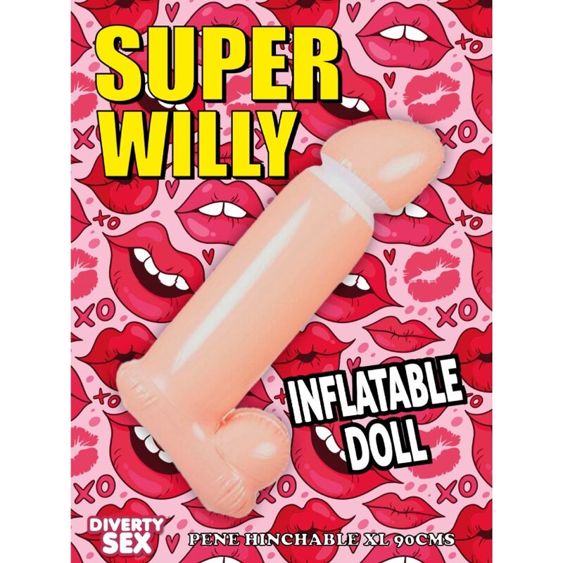 DIABLO PICANTE - INFLATABLE PENIS 100 CM - Amore24