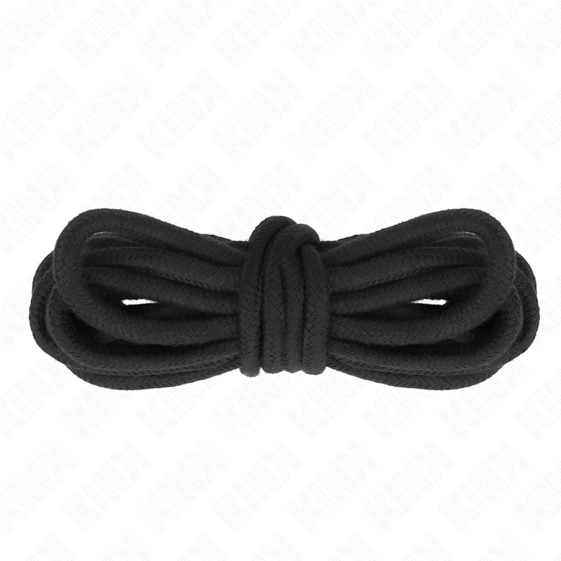 KINK - COTTON ROPE 10 METER BLACK - Amore24