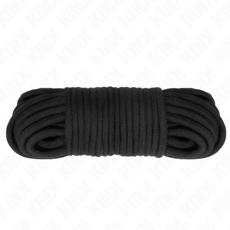 KINK - COTTON ROPE 20 METER BLACK - Amore24