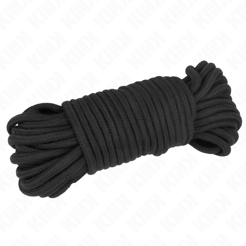 KINK - COTTON ROPE 20 METER BLACK - Amore24