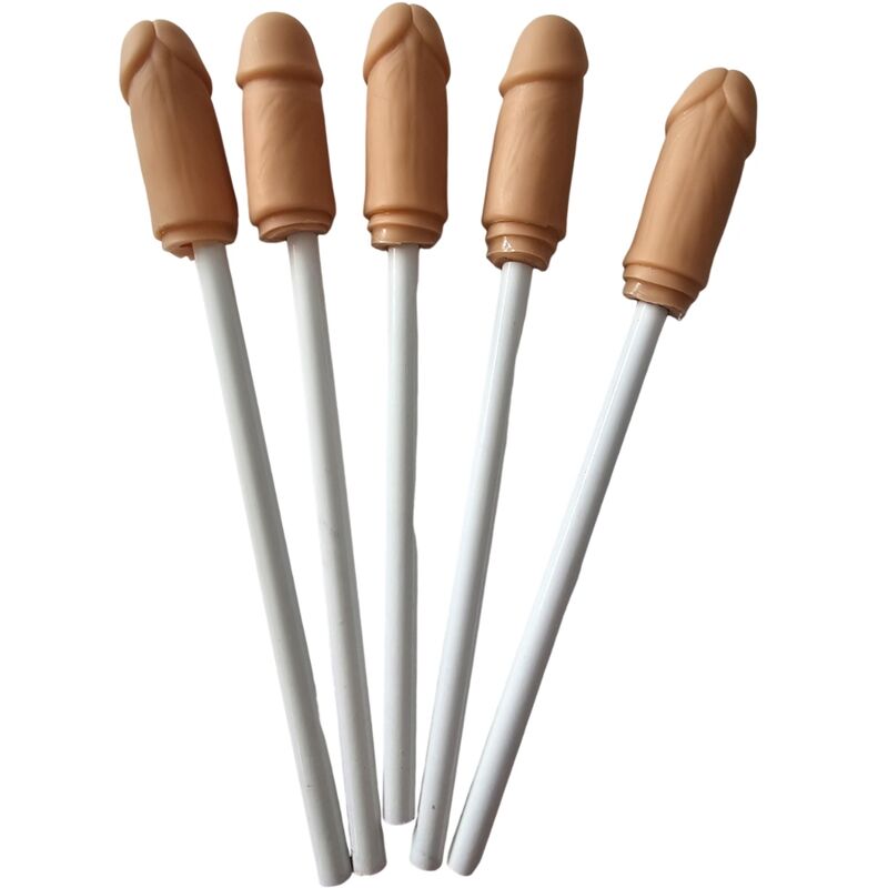DIABLO PICANTE - 5 PENCILS WITH NATURAL PENIS TIP - Amore24