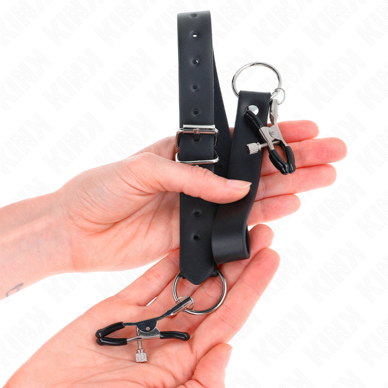 KINK - 4 CLIT CLAMPS ADJUSTABLE 34-48 CM - Amore24