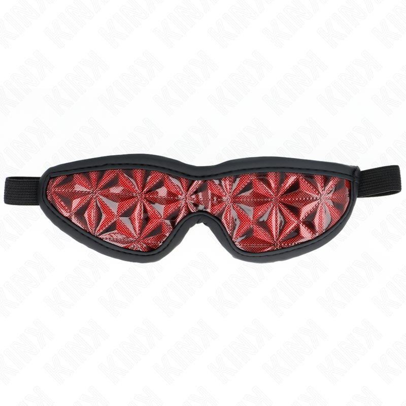 KINK - RED DIAMOND PATTERN HEADBAND 20.5 x 6 CM - Amore24
