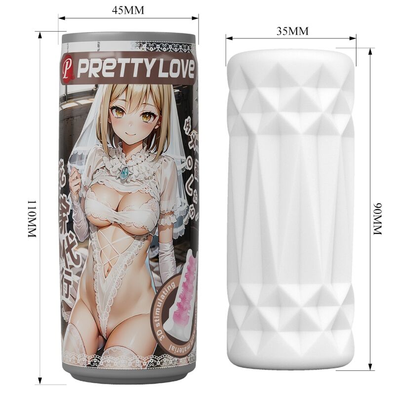 PRETTY LOVE - MALE MASTURBATOR CAN MODEL 1 - Amore24